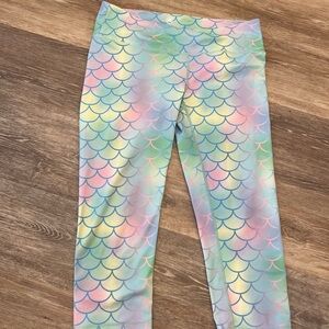 Feed Me Fight Me Mermaid Crop Leggings